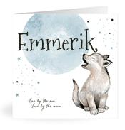 Geboortekaartje naam Emmerik j4
