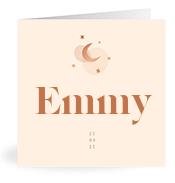 Geboortekaartje naam Emmy m1
