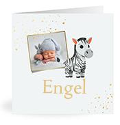 Geboortekaartje naam Engel j2