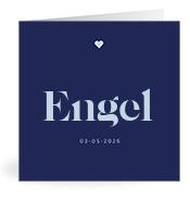 Geboortekaartje naam Engel j3