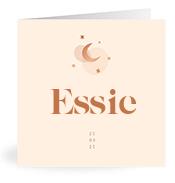 Geboortekaartje naam Essie m1