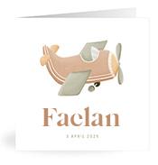 Geboortekaartje naam Faelan j1