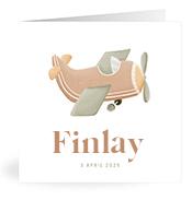 Geboortekaartje naam Finlay j1