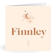 Geboortekaartje naam Finnley m1