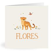 Geboortekaartje naam Flores u2