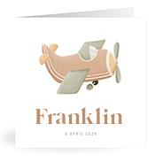 Geboortekaartje naam Franklin j1