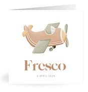 Geboortekaartje naam Fresco j1