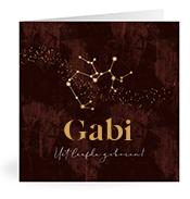 Geboortekaartje naam Gabi u3