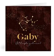Geboortekaartje naam Gaby u3