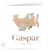 Geboortekaartje naam Gaspar j1