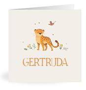 Geboortekaartje naam Gertruda u2