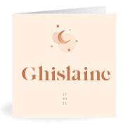Geboortekaartje naam Ghislaine m1
