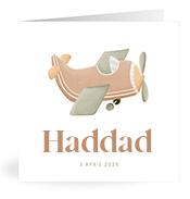 Geboortekaartje naam Haddad j1