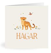 Geboortekaartje naam Hagar u2