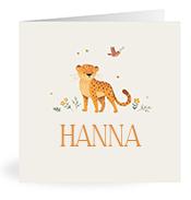 Geboortekaartje naam Hanna u2