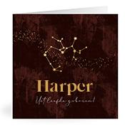 Geboortekaartje naam Harper u3