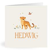 Geboortekaartje naam Hedwig u2