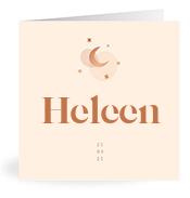 Geboortekaartje naam Heleen m1