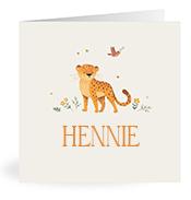 Geboortekaartje naam Hennie u2