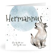 Geboortekaartje naam Hermannus j4