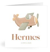 Geboortekaartje naam Hermes j1