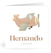 Geboortekaartje naam Hernando j1