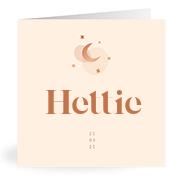 Geboortekaartje naam Hettie m1
