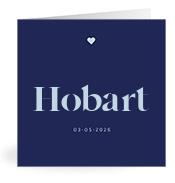 Geboortekaartje naam Hobart j3