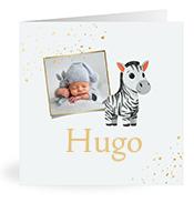 Geboortekaartje naam Hugo j2