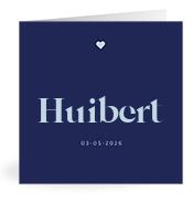 Geboortekaartje naam Huibert j3