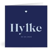 Geboortekaartje naam Hylke j3