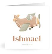 Geboortekaartje naam Ishmael j1