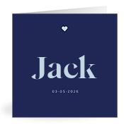 Geboortekaartje naam Jack j3