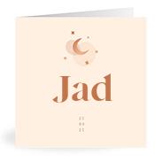 Geboortekaartje naam Jad m1