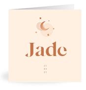 Geboortekaartje naam Jade m1