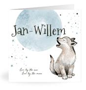 Geboortekaartje naam Jan-Willem j4