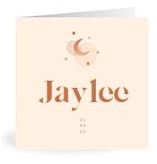 Geboortekaartje naam Jaylee m1