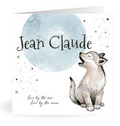 Geboortekaartje naam Jean Claude j4