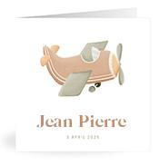 Geboortekaartje naam Jean Pierre j1
