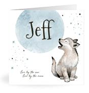 Geboortekaartje naam Jeff j4