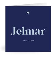 Geboortekaartje naam Jelmar j3