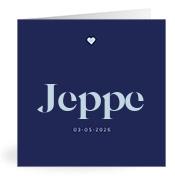 Geboortekaartje naam Jeppe j3