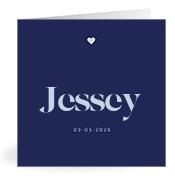 Geboortekaartje naam Jessey j3