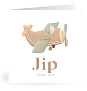 Geboortekaartje naam Jip j1
