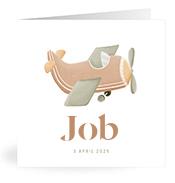 Geboortekaartje naam Job j1