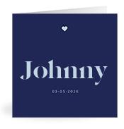 Geboortekaartje naam Johnny j3