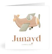 Geboortekaartje naam Junayd j1