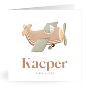 Geboortekaartje naam Kacper j1