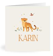 Geboortekaartje naam Karin u2