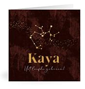 Geboortekaartje naam Kaya u3